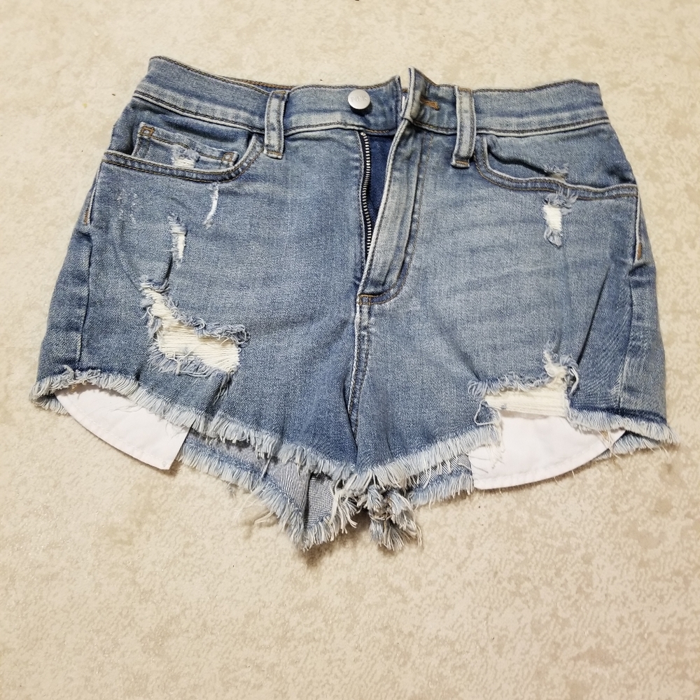 Pink Victoria's secret jeans shorts